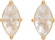 Kate Spade New York marquise cut solitaire stud earrings
