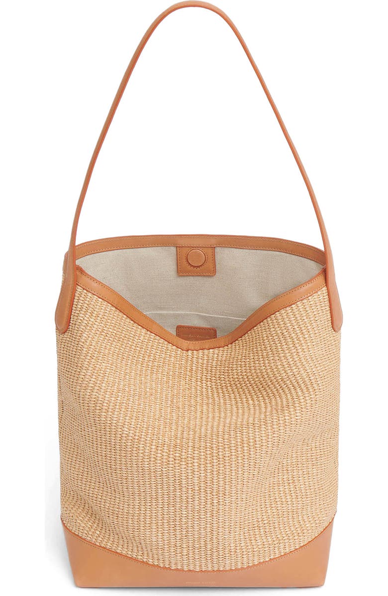 Mansur Gavriel Everyday Cabas Raffia Hobo Bag, Alternate, color,