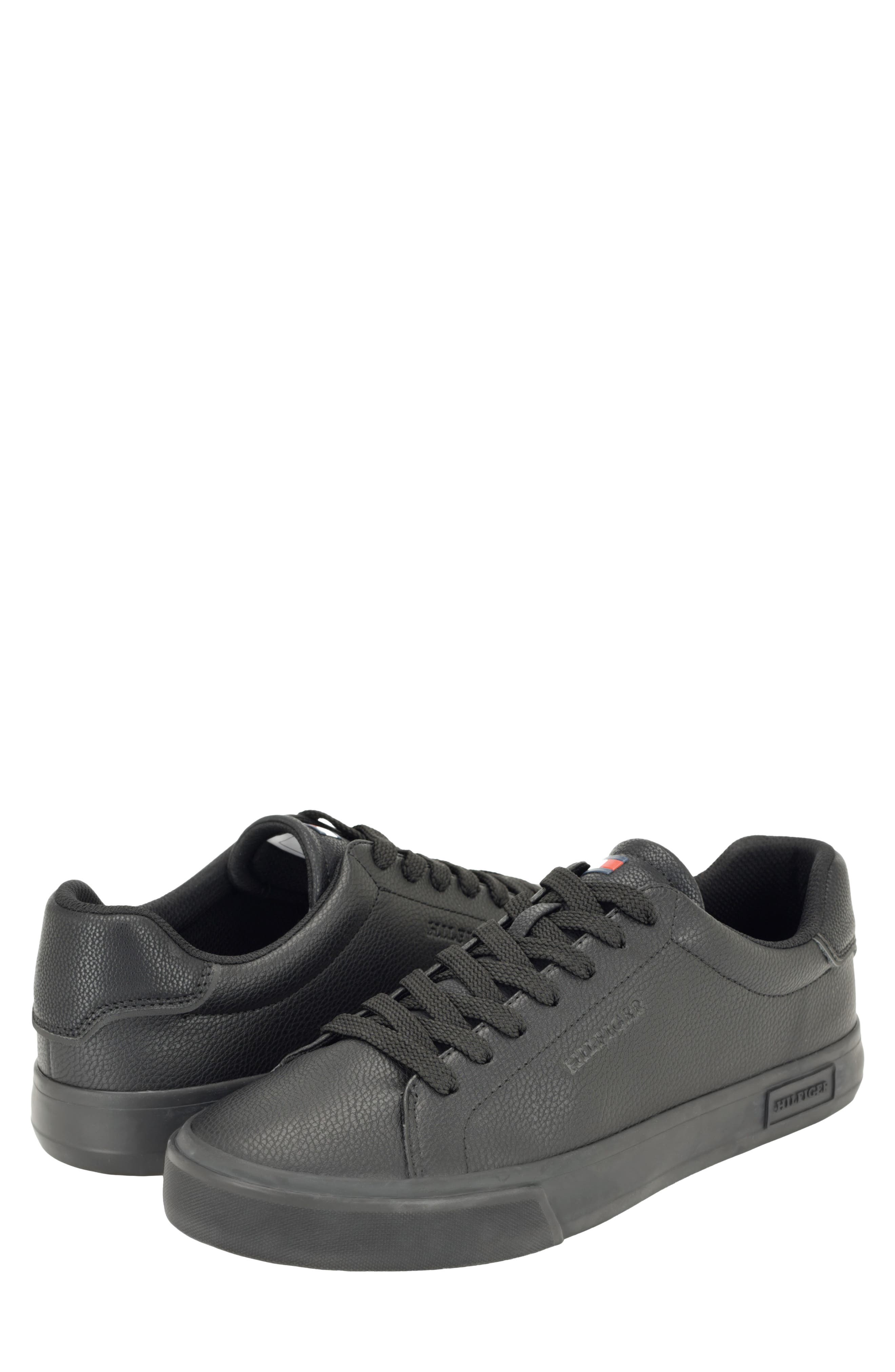 Rawly Low Top Sneaker, Alternate, color, BLACK/ BLACK
