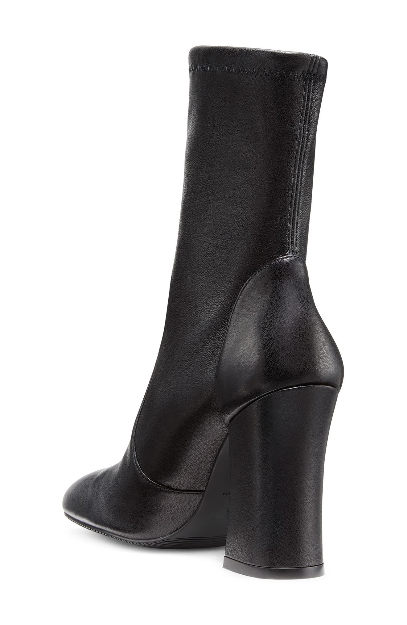 Curveblock 100 Bootie, Alternate, color, BLACK