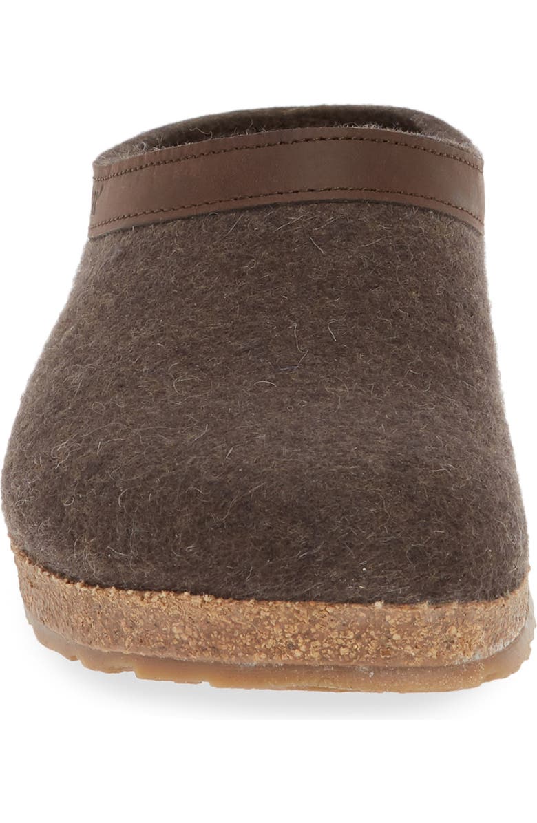 Haflinger Grizzly Clog Slipper, Alternate, color,