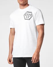 PHILIPP PLEIN T-Shirt Round Neck Hexagon Men