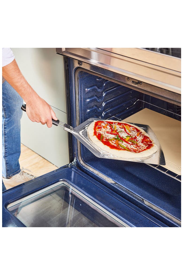 BBQ Stainless Steel Pizza Peel, Alternate, color, STAINLESS STEEL