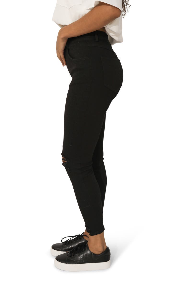 Belle & Bloom Skinny Dip Jeans, Alternate, color, Black