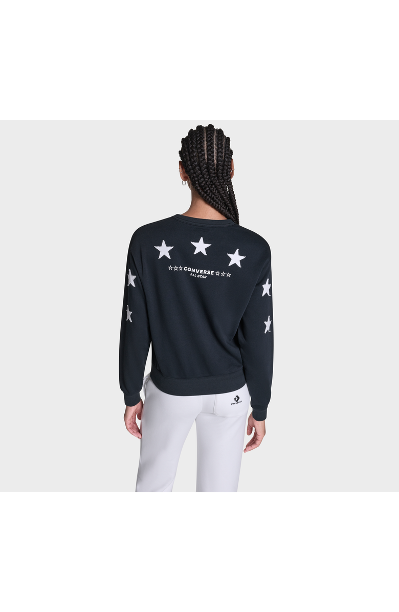 Converse Chuck Star Crew, Alternate, color, Converse Black