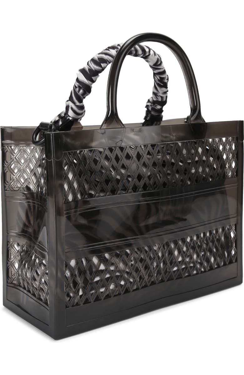 Kurt Geiger London Small Jelly Tote Bag, Alternate, color, Black