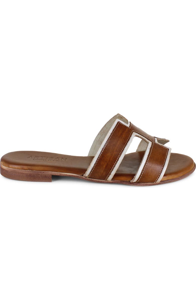 Artisan Crafted By Zigi Alitza Leather Sandal, Alternate, color, Brown