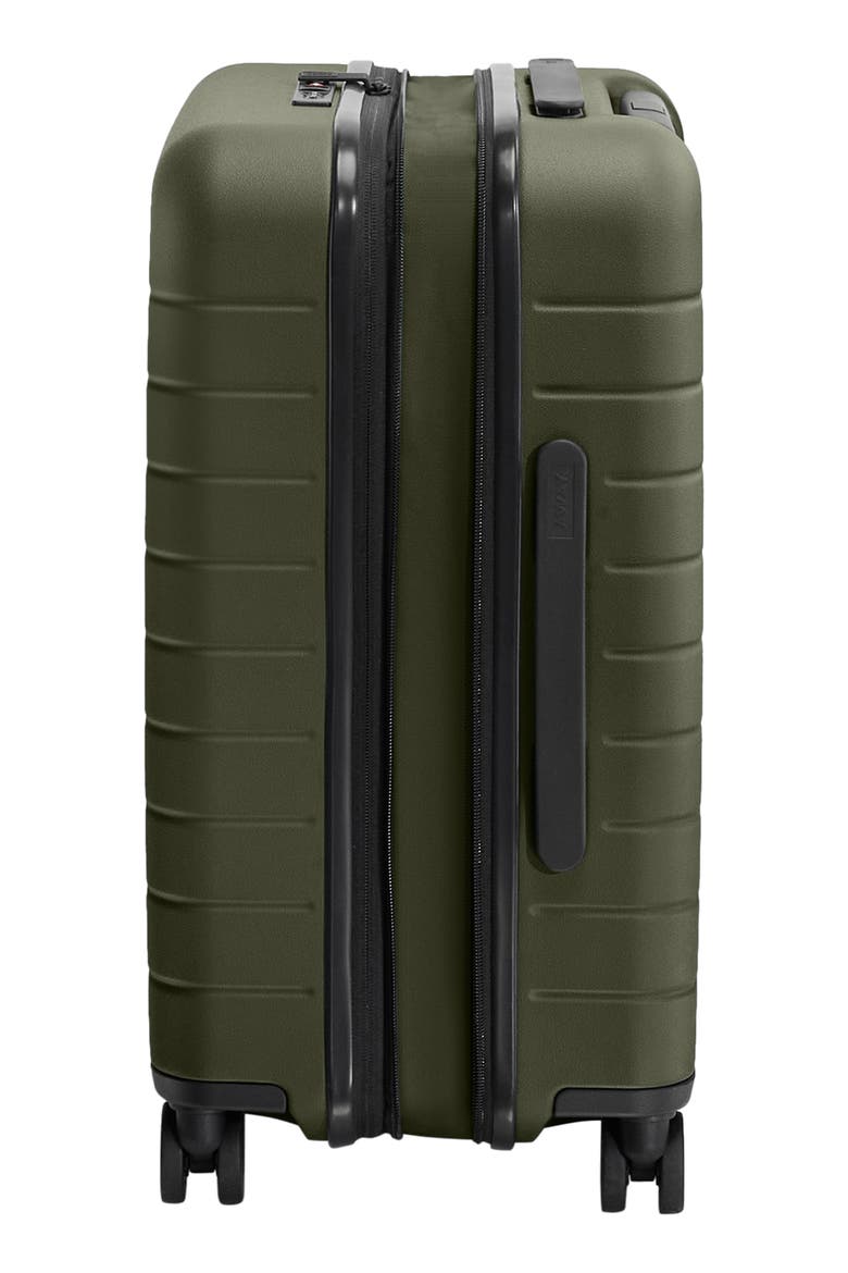 The Carry-On Flex Suitcase, Alternate, color, OLIVE GREEN