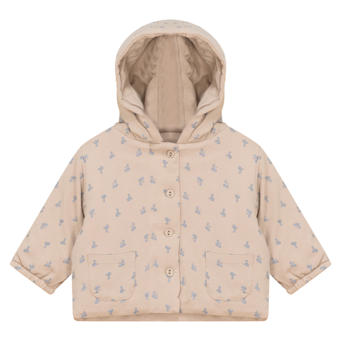 Radish Print Modal Jersey Jacket