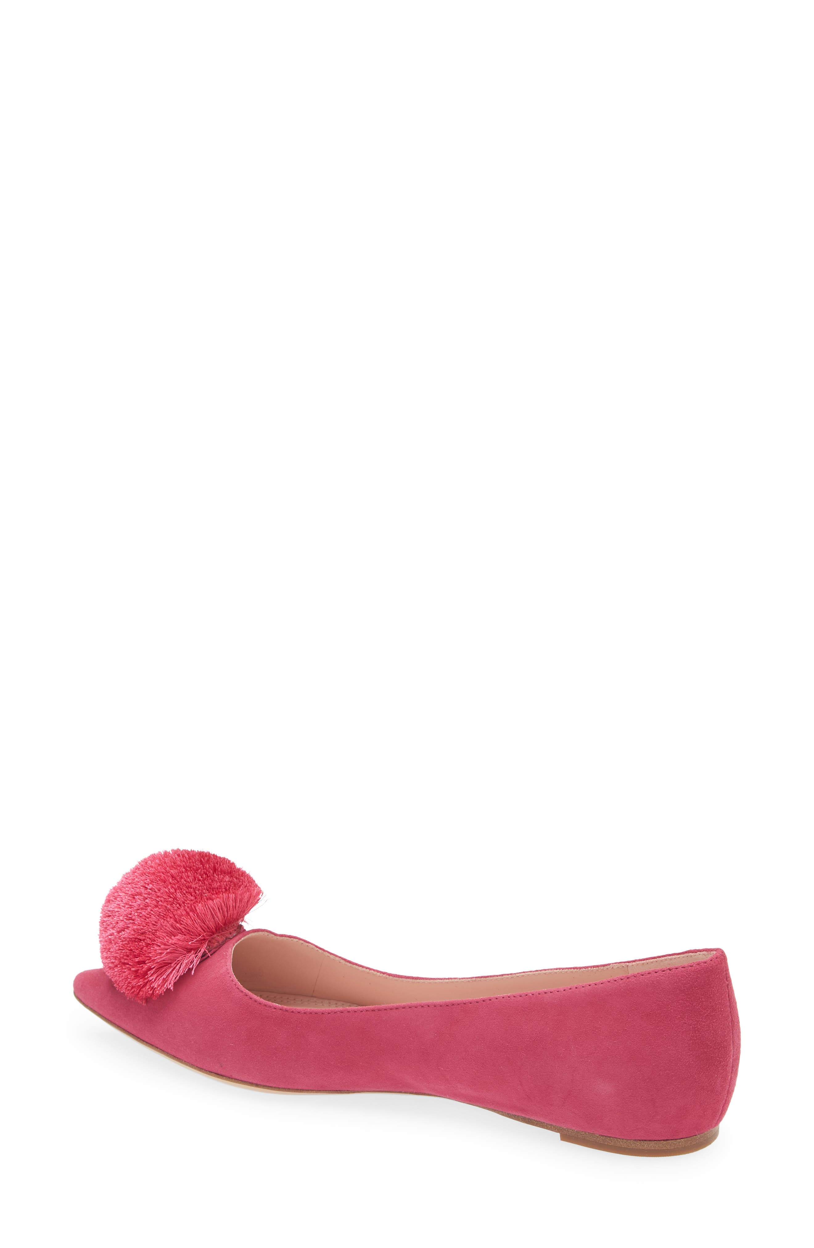 Kate Spade New York amour pom flat, Alternate, color, 