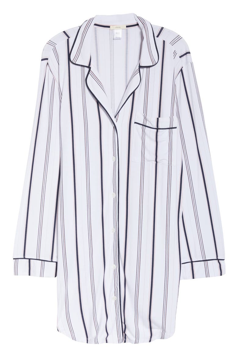 Sleep Chic Sleep Shirt, Alternate, color, WNTRSTR/NH