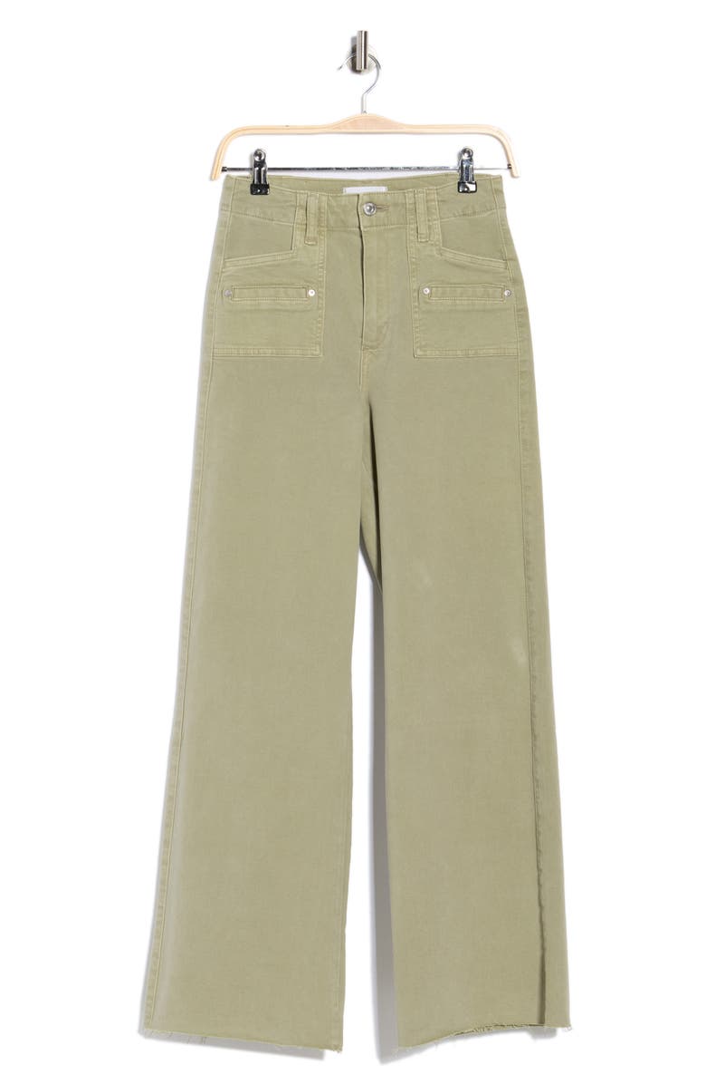 PAIGE Anessa 31 Straight Leg Pants, Alternate, color, Vintage Oak Moss