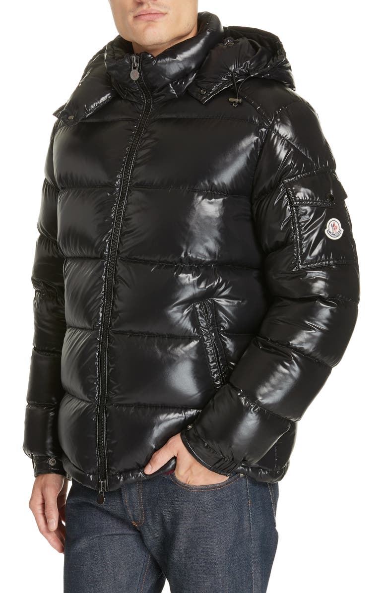 Moncler Maya Laque Quilted Down Jacket, Main, color,