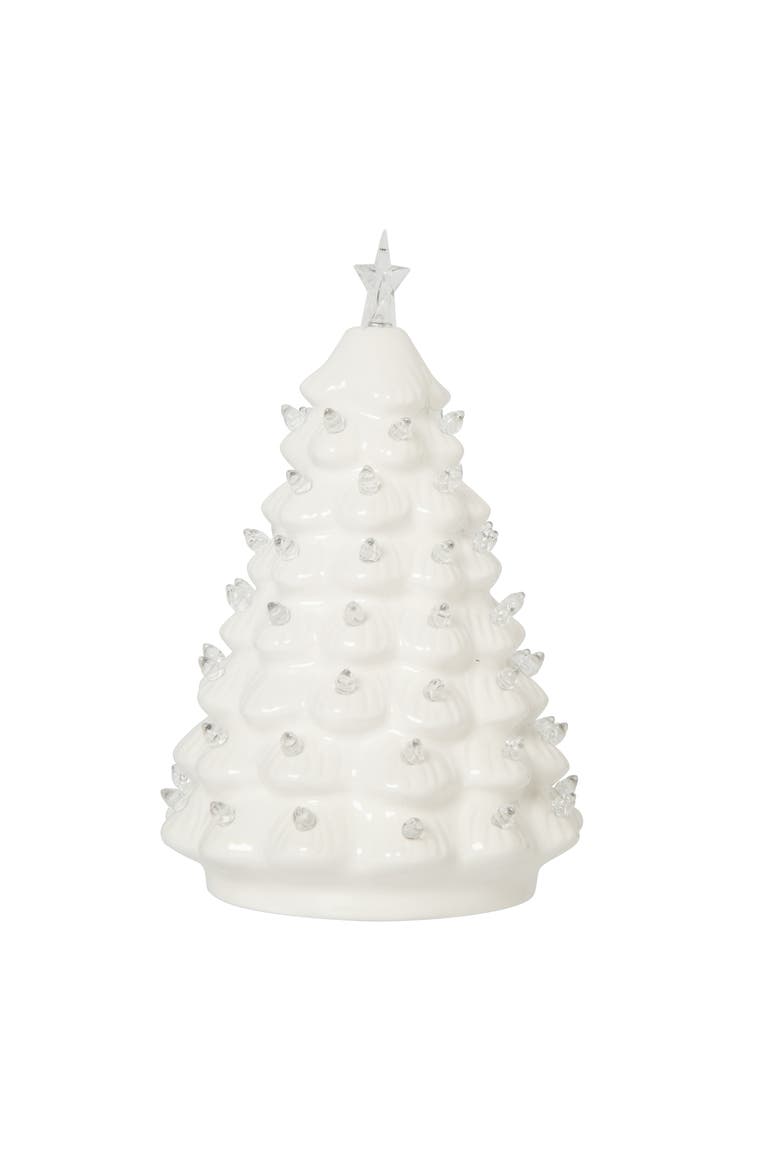 Large White Tree LED Figurine, Alternate, color, White