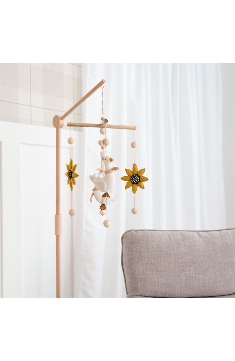 CRANE BABY Goose Farmhouse Goose Nursery Ceiling Hanging, Alternate, color, Beige