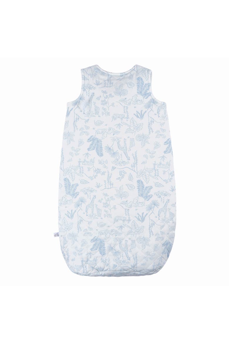 Blue Sleeveless Wearable Blanket, Alternate, color, Giraffe