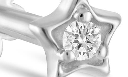 Maria Tash Diamond Solitaire Single Stud Earring