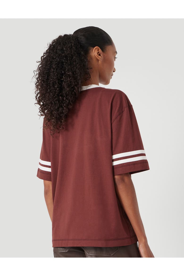 Sporty Graphic T-Shirt, Alternate, color, Rum Raisin