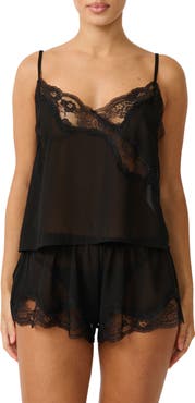 Kat The Label Hayden Lace Trim Tap Shorts