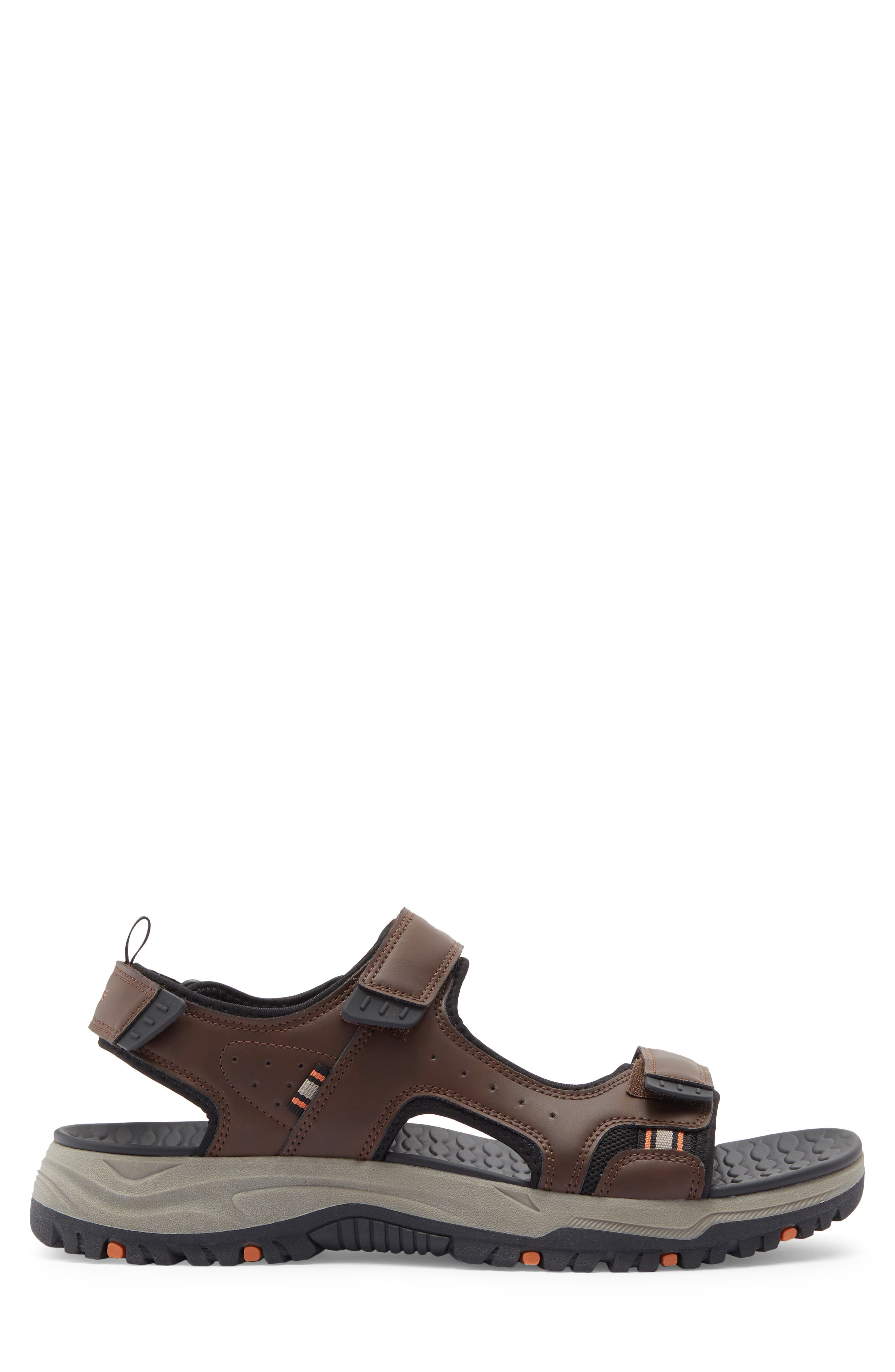 Relaxed Fit: Prewitt Sandal, Alternate, color, BRBK-BROWN