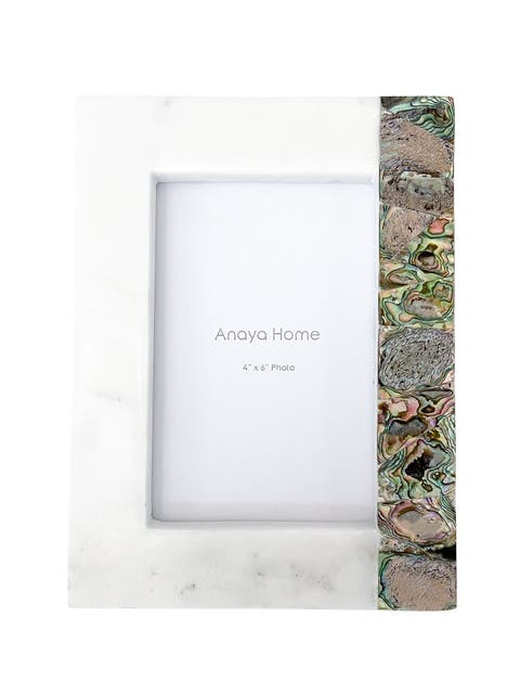 Rainbow Pearl Marble Picture Frames