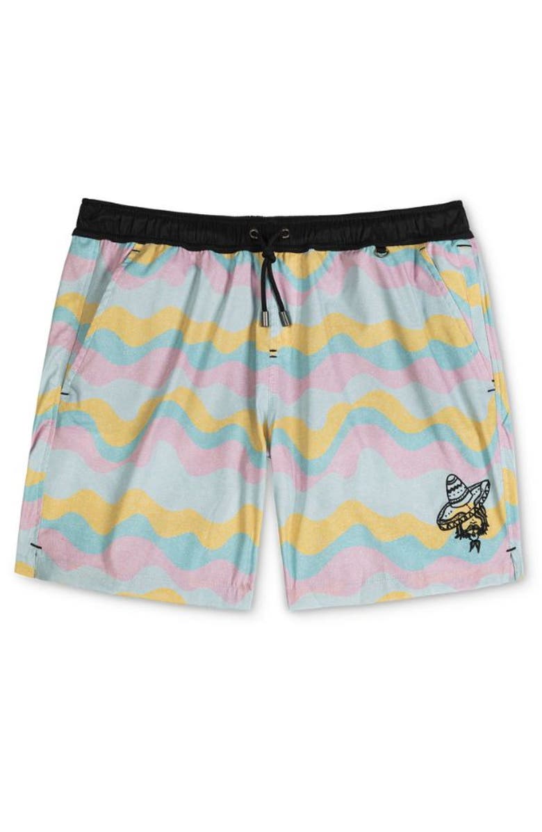 Baja Llama LONE DESPERADO - STRETCH SWIMSUIT, Main, color, Pink