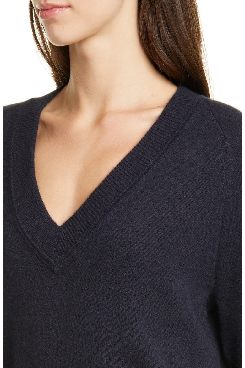 Madalene Cashmere Sweater, Alternate, color, ECLIPSE