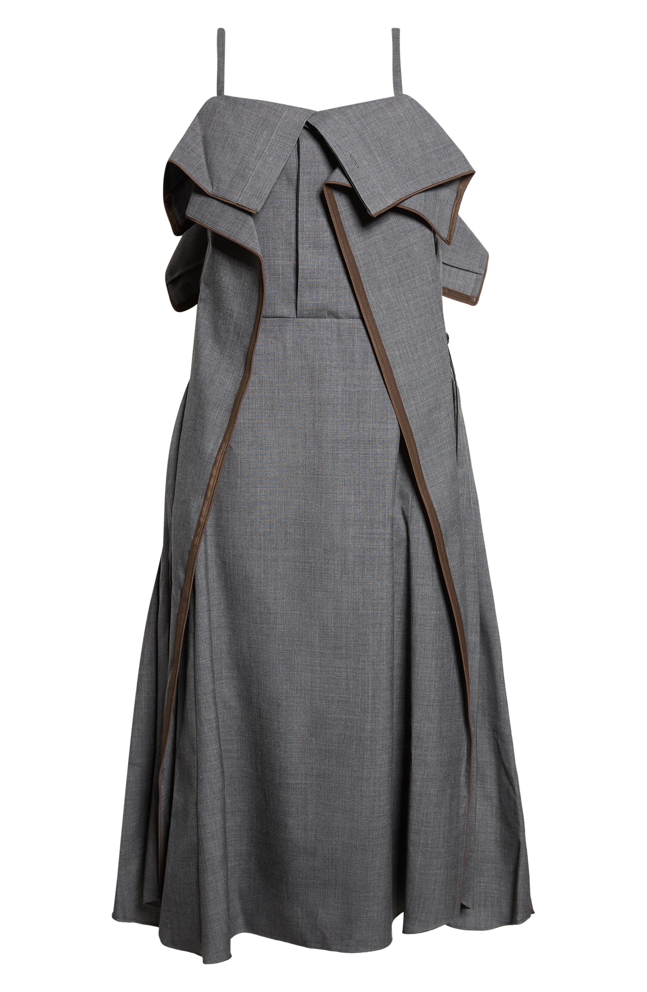 Sacai Suiting Midi Dress (Women) | Nordstrom