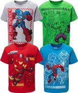 Marvel Avengers Short Sleeve T-Shirt Multipack