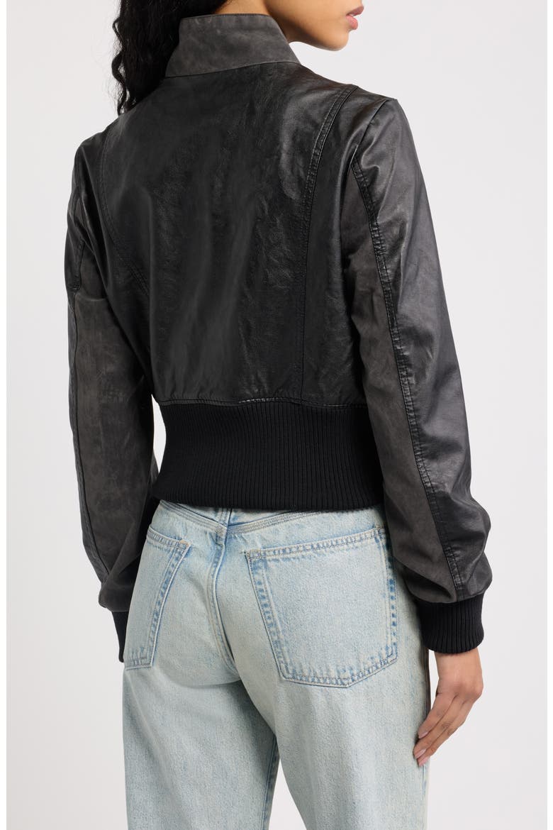 Murphy Asymmetric Jacket, Alternate, color, BLACK