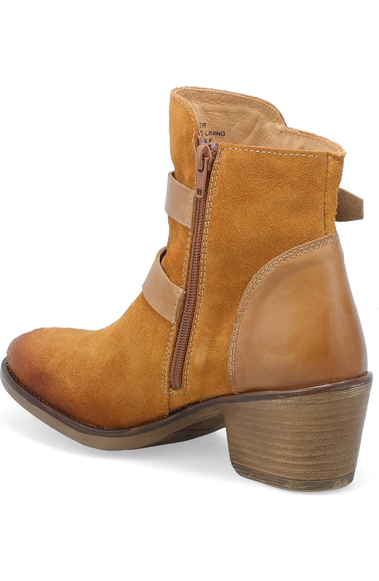 Miz Mooz Dayla Moto Bootie, Alternate, color, Wheat Suede