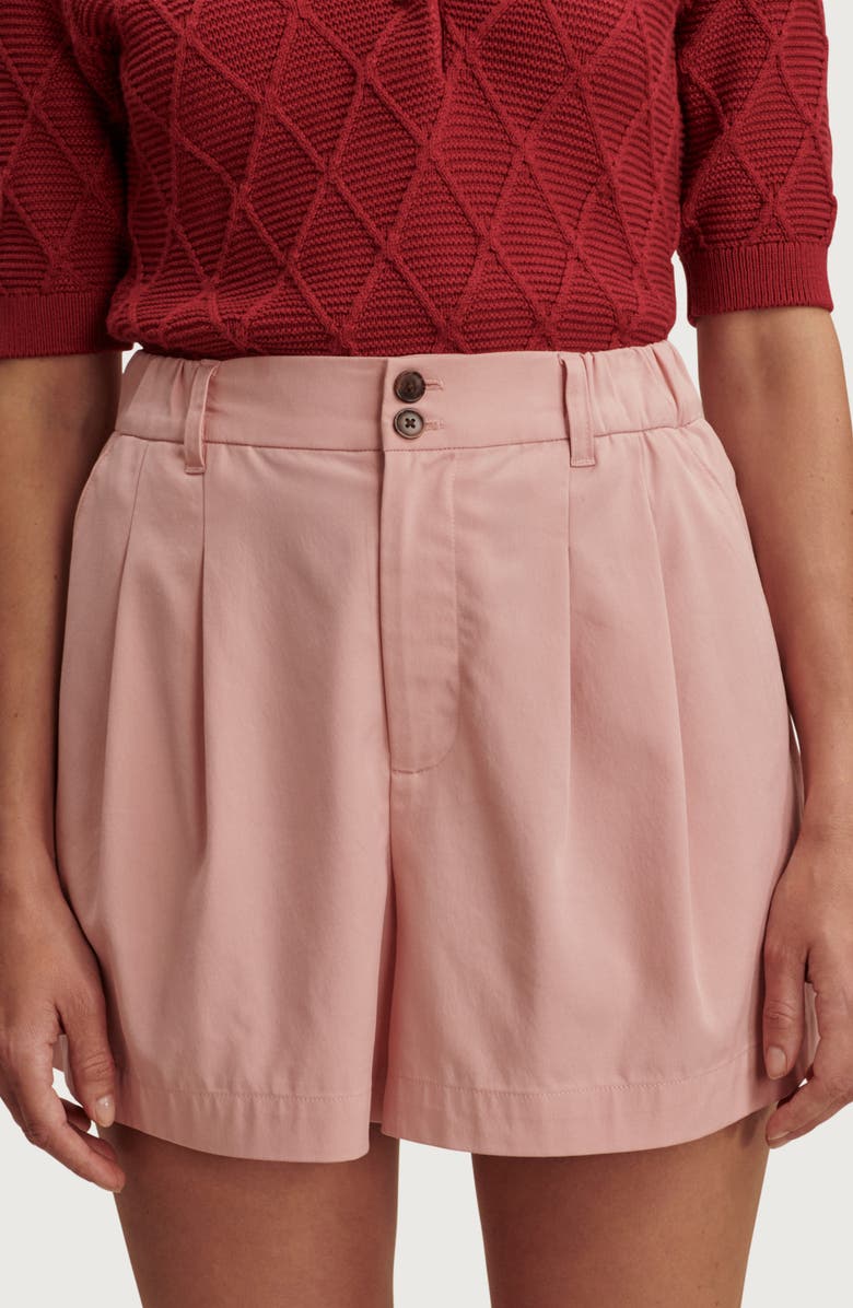 Varley Tansy Woven Shorts, Alternate, color, Mellow Rose