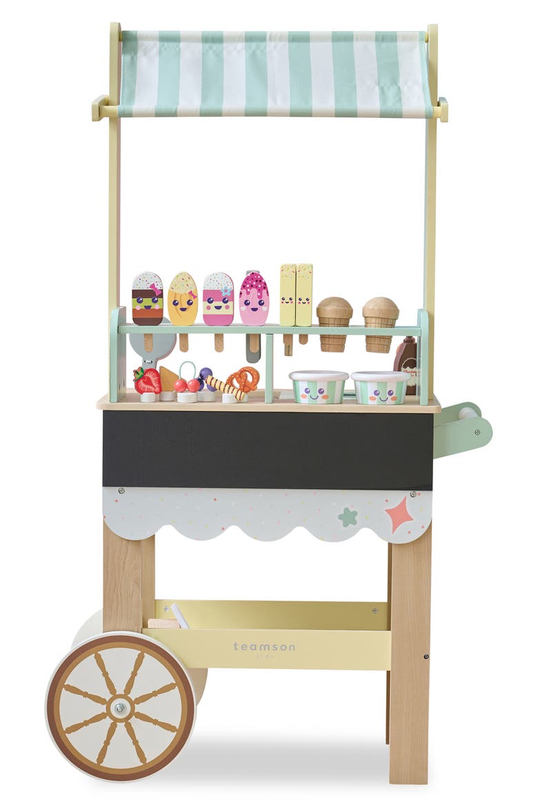 Kids' Jolly Pals Wooden Ice Cream Stand, Alternate, color, MULTI