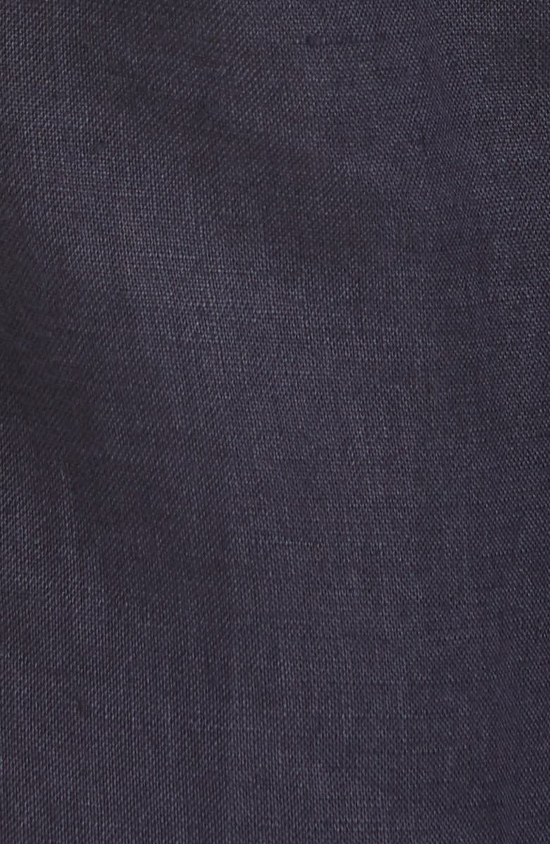 Mansur Gavriel Linen Pull-On Pants, Alternate, color, 