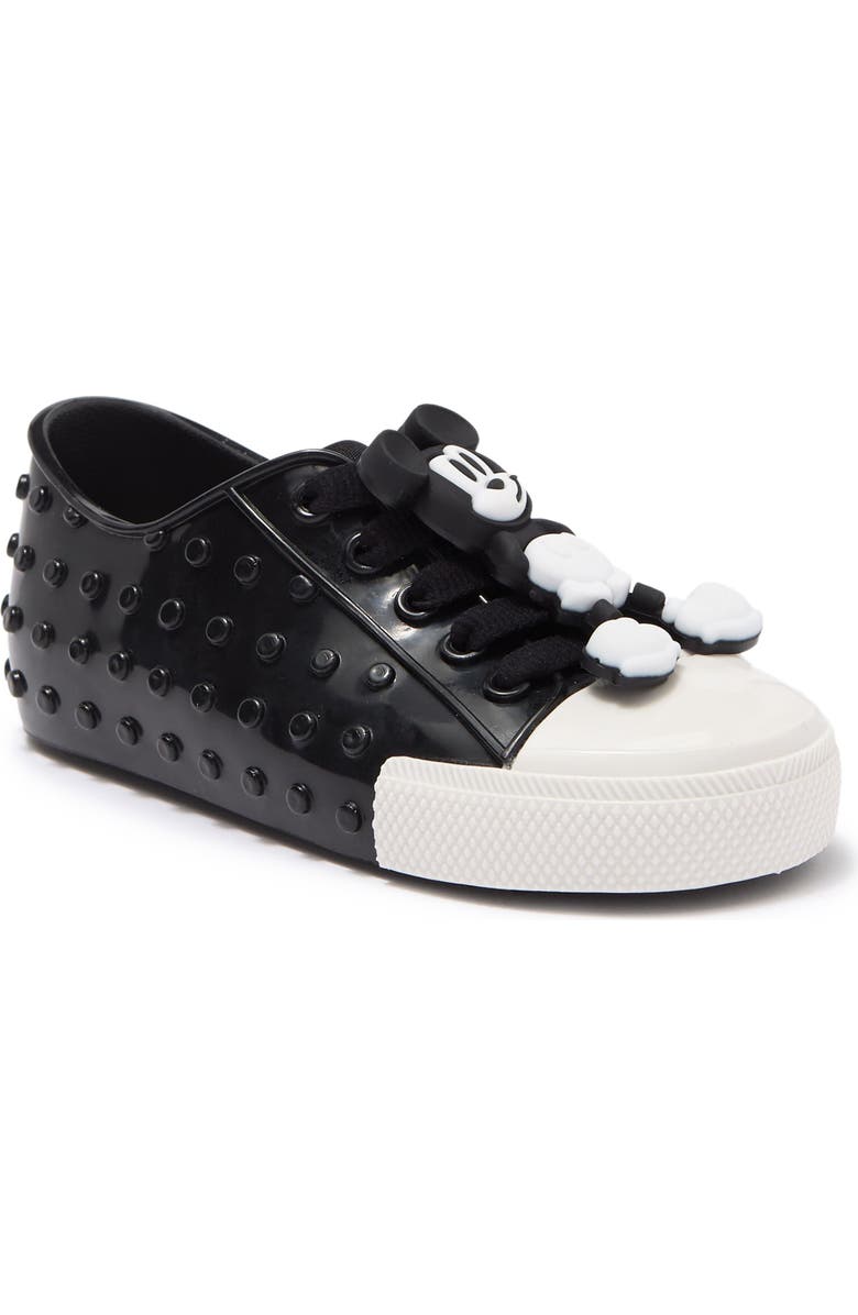 Mini Melissa Polibolha Disney's Mickey Mouse Sneaker, Main, color,