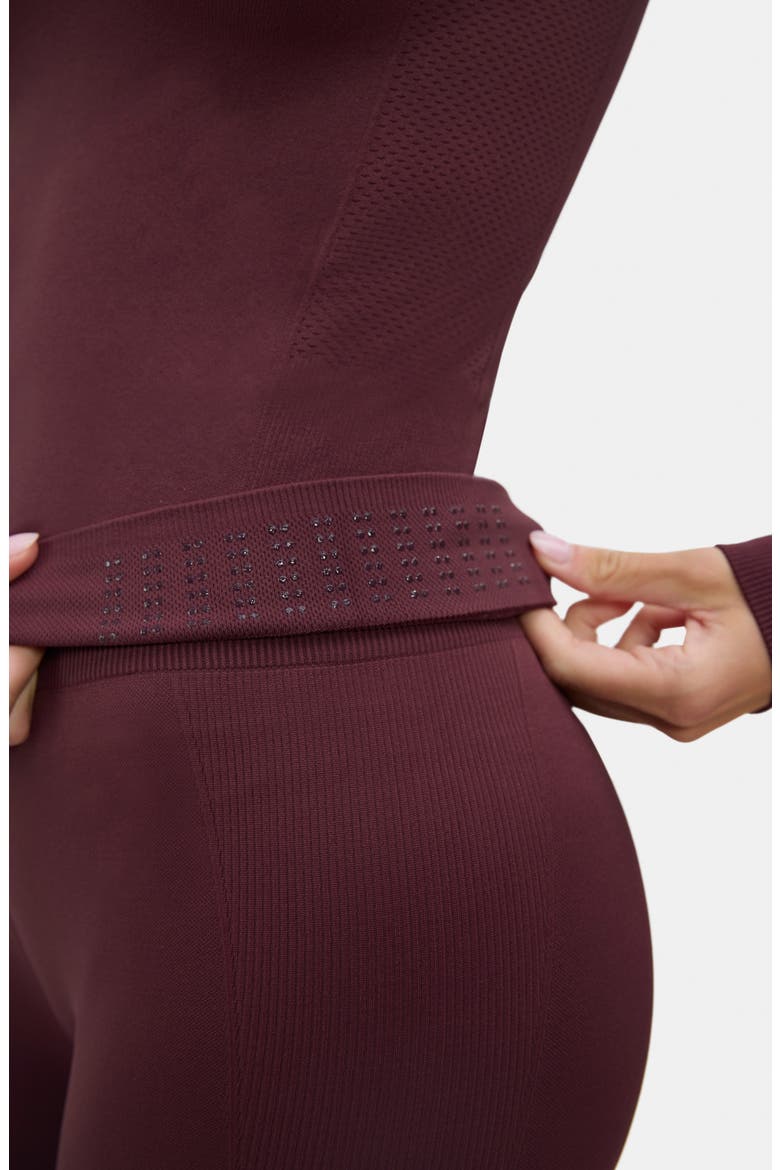 Johnson Base Layer Top, Alternate, color, GLAZED CHERRY