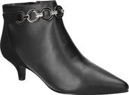 EASY STREET Jinx Pointed Toe Kitten Heel Bootie