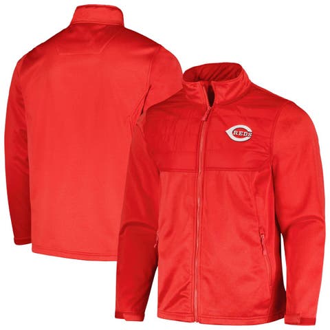 Men's Dunbrooke  Heather Red Cincinnati Reds Explorer Full-Zip Jacket