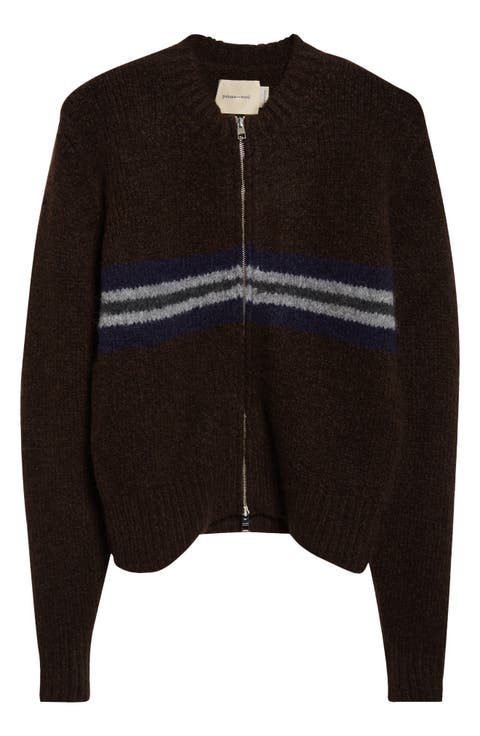 Penalti Wool Blend Zip Cardigan