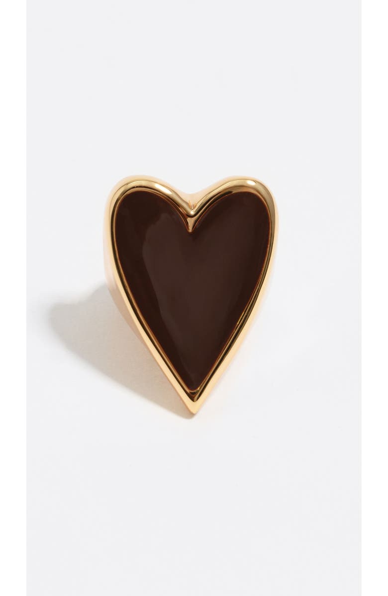 Bimba y Lola Glitter Heart Ring, Alternate, color, 