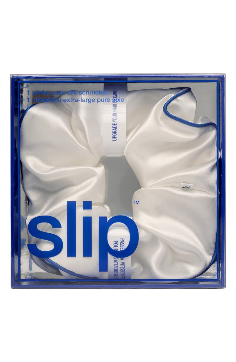 slip Pure Silk Jumbo Scrunchie - Courtside, Alternate, color, 