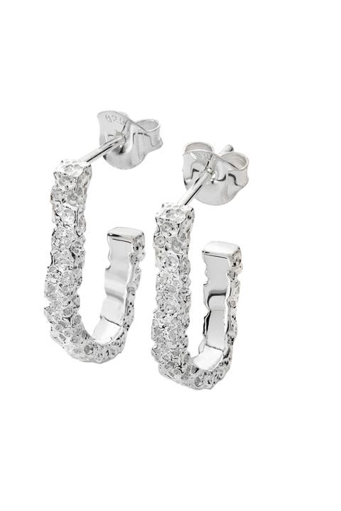 Hula Half Hoop Earring