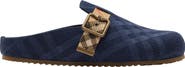 Burberry Check Denim Urchin Clogs