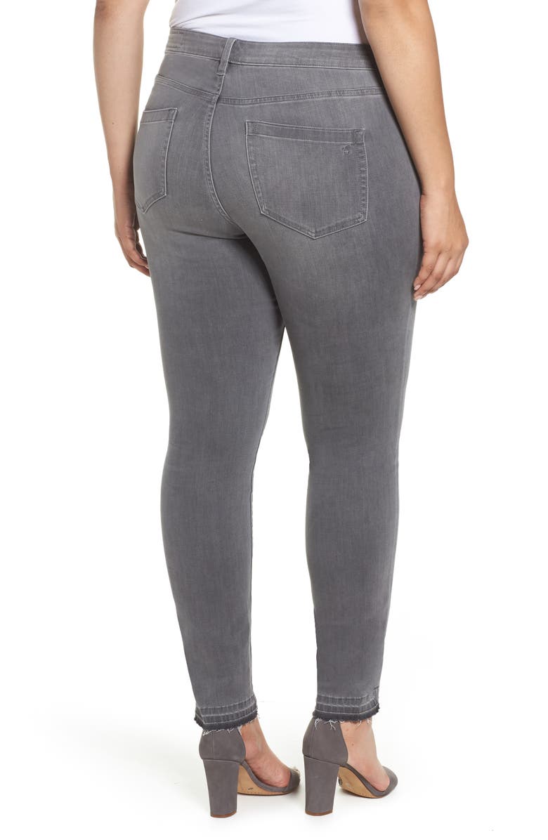 Two by Vince Camuto Release Hem Skinny Jeans, Alternate, color,