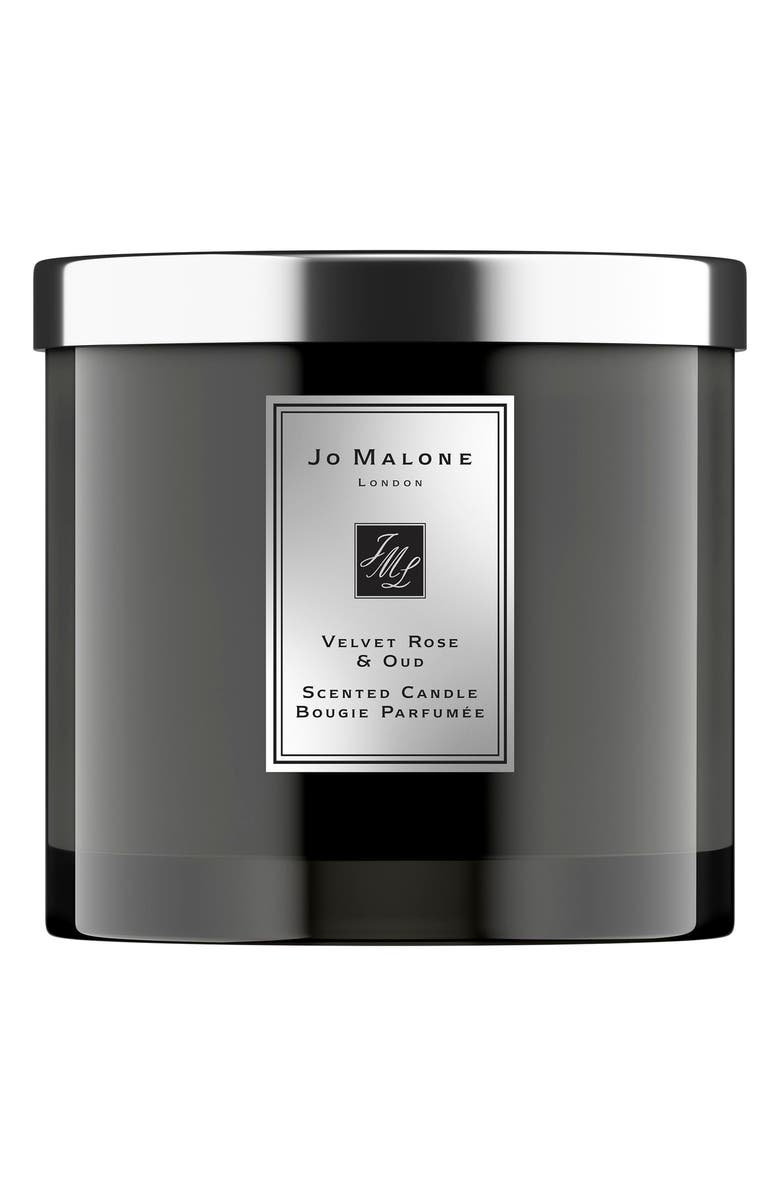 Jo Malone London<sup>™</sup> Velvet Rose & Oud Deluxe Candle, Main, color, 
