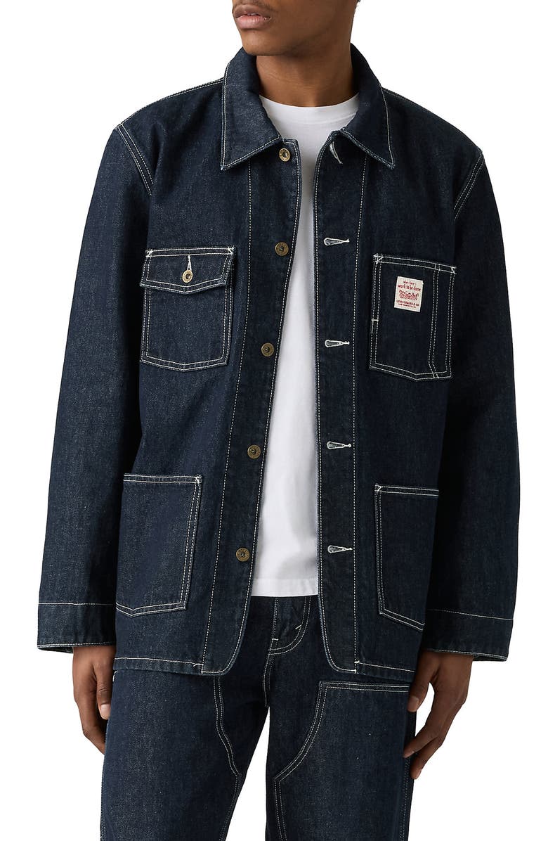 Levi's<sup>®</sup> Berkley Cotton Denim Chore Coat, Main, color, Mornin Classical T