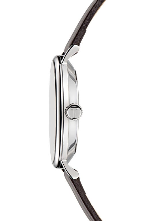 Ted Baker Phylipa Multifunction Leather Strap Watch & Bracelet Set, 41mm In Silver