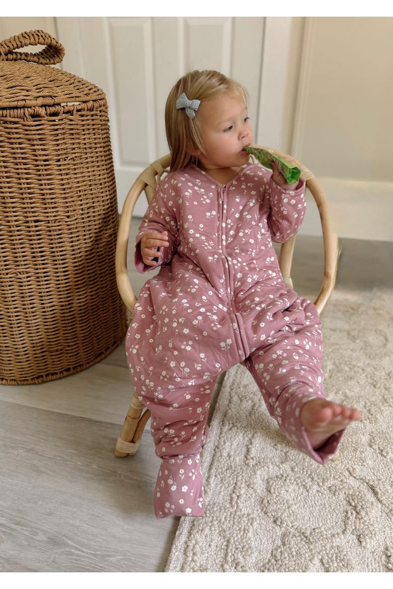 Long Sleeve Footie Sleep Bag, 2.5 TOG - Baby, Alternate, color, Mini Floral