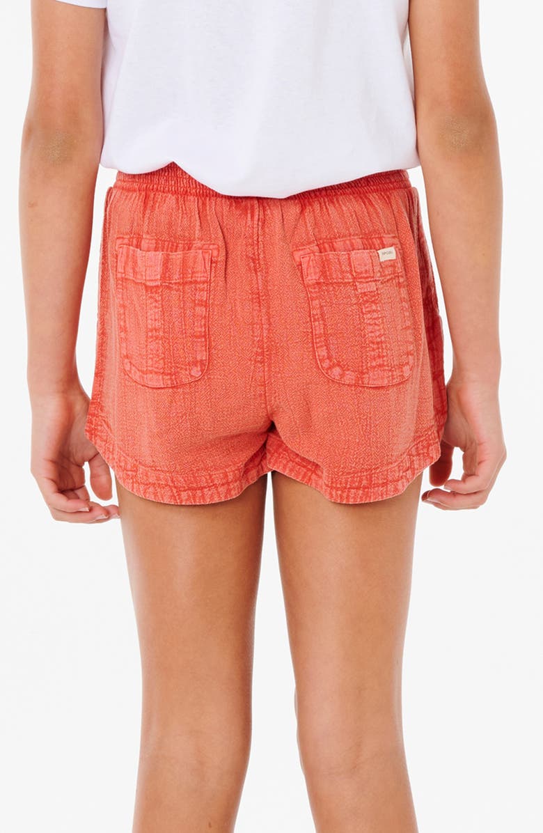 Rip Curl Kids' Cotton Shorts, Alternate, color, Cayenne
