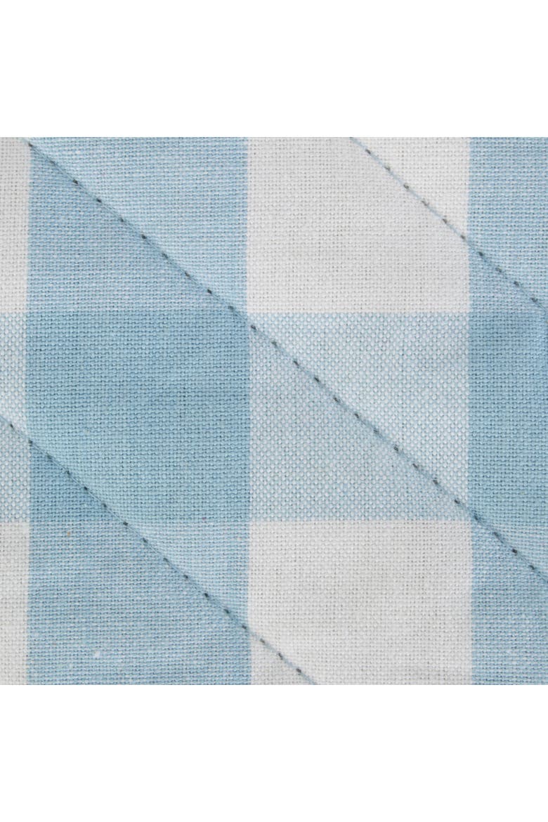 Light Blue Buffalo Check Oven Mitt & Potholder Set, Alternate, color, Light Blue